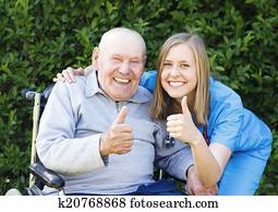 Great Mood at the Nursing Home