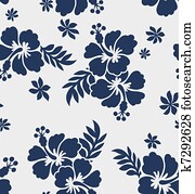 היביסקוס, פרוח, הדפס