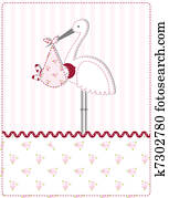 Baby shower card Baby shower card