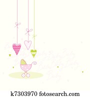 Baby shower card Baby shower card