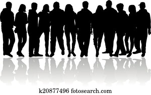 grupo de las personas