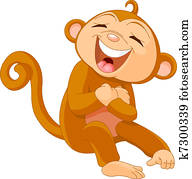 Laughing monkey Laughing monkey