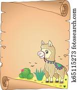 לאמה, תימה, קלף, 3