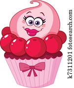 niedlich, cupcake niedlich, cupcake
