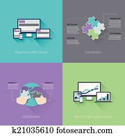 webentwicklung, minimal, flache, busine webentwicklung, minimal, flache, busine
