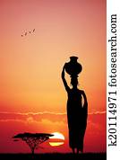 אישה אפריקנית