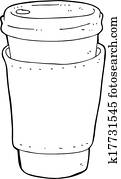 cartoon coffee cup cartoon coffee cup