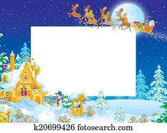 Christmas border Christmas border
