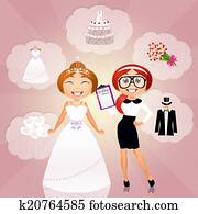 חתונה, מתכנן