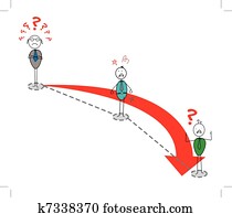 bas, diagramme, homme affaires