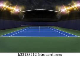 Tennis Court. Tennis Court.