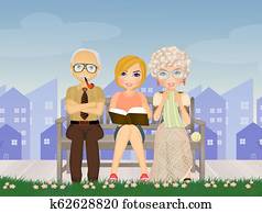 assistant for the elderly in the nursing home