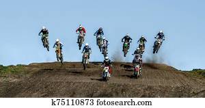 group athletes motocross riders group athletes motocross riders