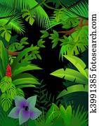 Jungle background Jungle background
