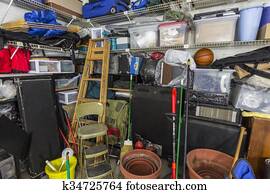 Very Messy Garage Very Messy Garage