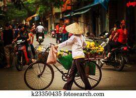 Vietnamese people. Hanoi Vietnamese people. Hanoi