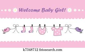 Welcome Baby Girl Welcome Baby Girl