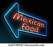 Mexican food concept. Mexican food concept.