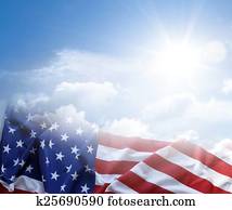 bandeira americana