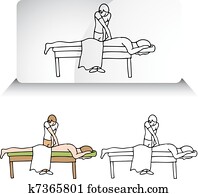 Chiropractor Aligning Spine Chiropractor Aligning Spine