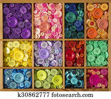 Colorful buttons 