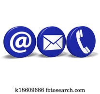 Contact Us Web Buttons