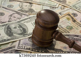 Gavel and Money