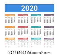 2020 Calendar 2020 Calendar