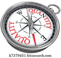 calidad, cantidad, concepto, compás