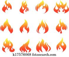Fire flames Fire flames