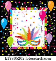 Mardi gras background Mardi gras background