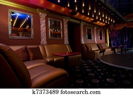 Night club interior Night club interior