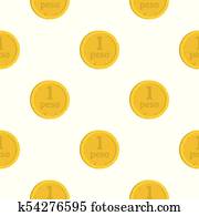 peso, patrón, seamless