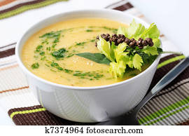 Vegetable cream soup Vegetable cream soup
