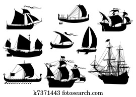 להפליג אניות, אוסף