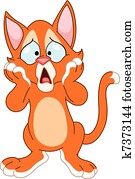 מודאג, חתול