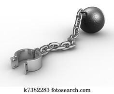 Ball with chain
