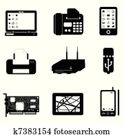 computadora, y, tecnología