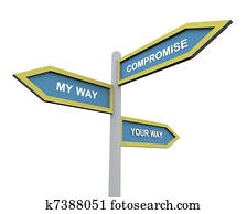 Different way or compromise Different way or compromise