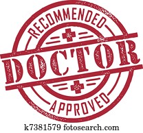 doktor, genehmigt, briefmarke doktor, genehmigt, briefmarke