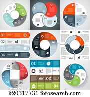 Modern vector info graphic for business project Modern vector info graphic for business project
