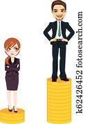 Pay Gap Business People