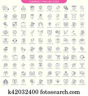 Commerce And Shopping big set