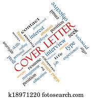 Cover Letter Word Cloud Concept Angled Cover Letter Word Cloud Concept Angled