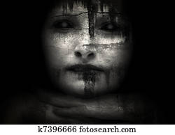 Halloween creepy women Halloween creepy women