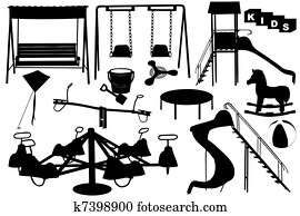 Playground illustration Playground illustration