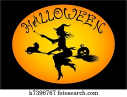 sorcière halloween