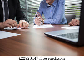 trabalhar, um, projeto