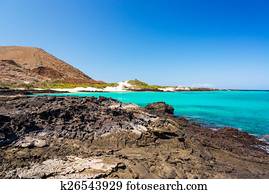 View from Santiago Island