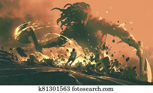 הלחם, עם, ה, ענקים, של, ה, חושך, עולם